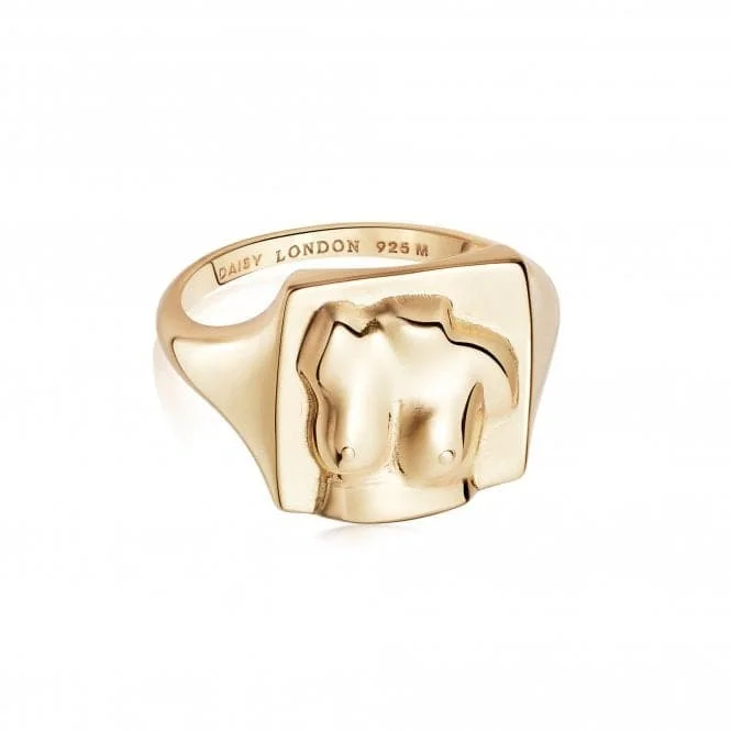 Maia 18ct Gold Plated Ring ARO1_GP