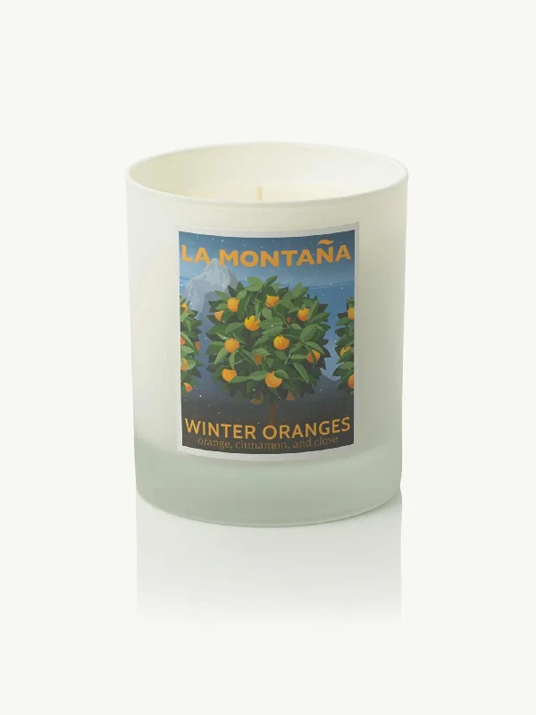 La Montaña - Winter Oranges Scented Candle