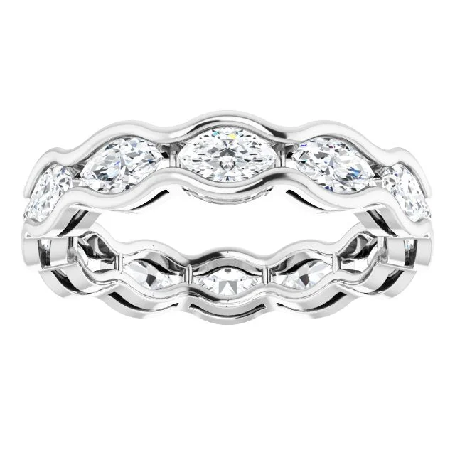 2.40 ct. Marquise Diamond Eternity Band