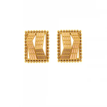 14KT (585) Yellow Gold Earrings For Women