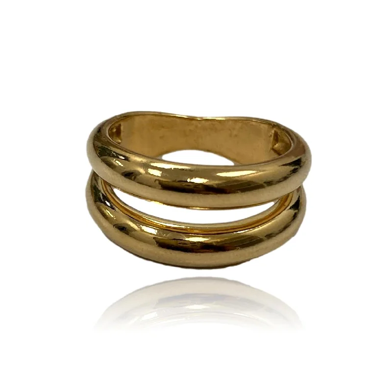 Hayes Double Dome Ring