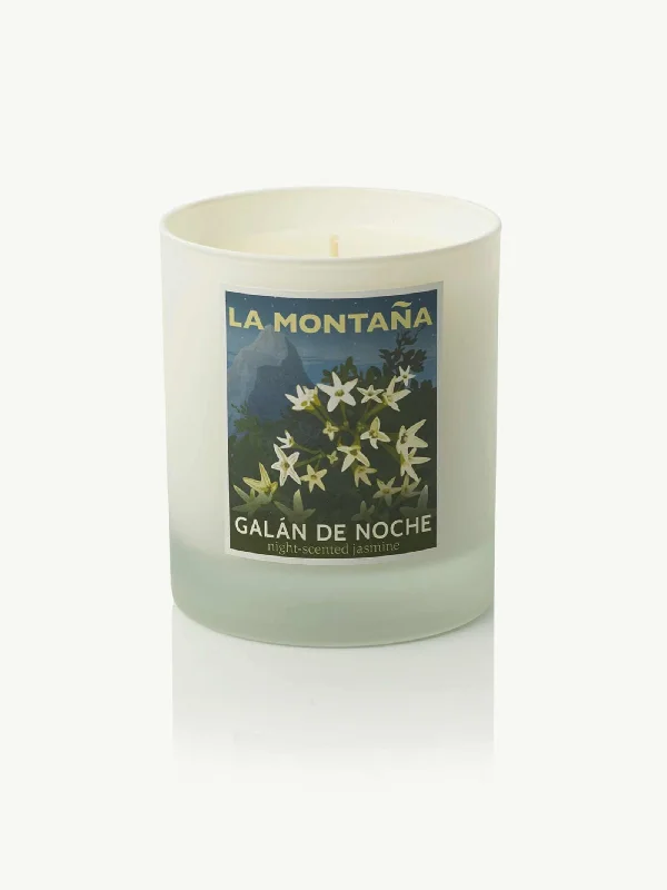 La Montaña - Galán De Noche Jasmine Scented Candle