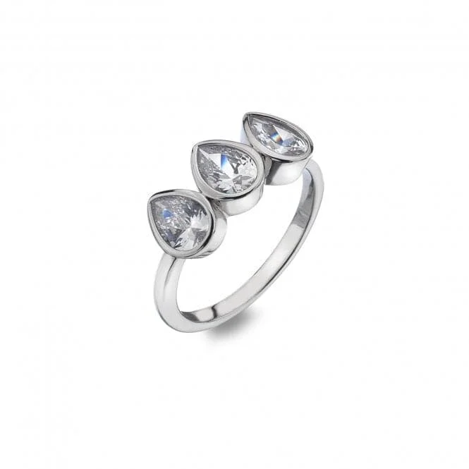 Acqua D'Amore Triple Sterling Silver Ring ER026