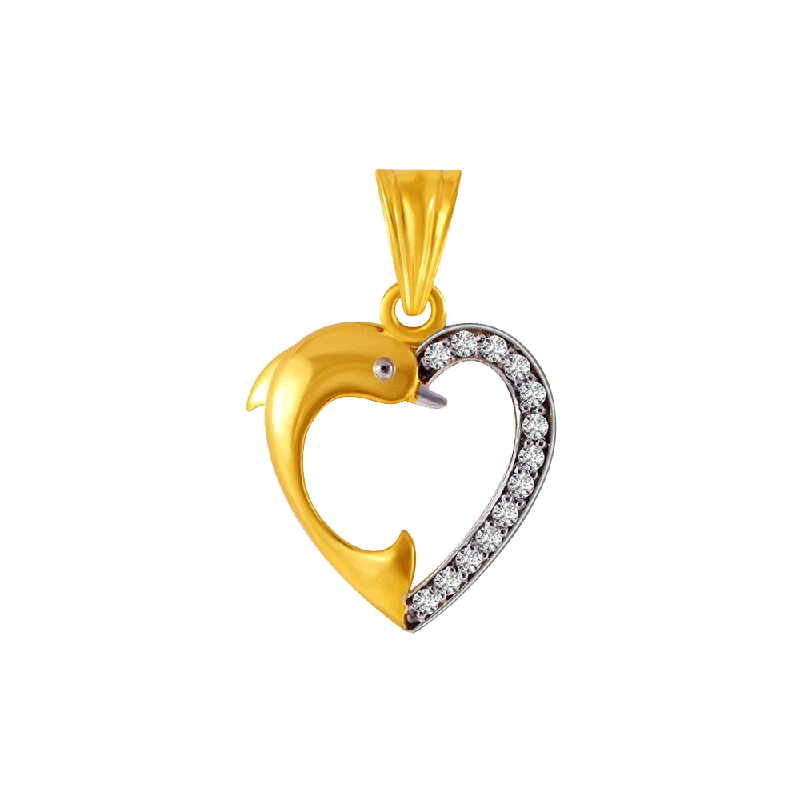 14KT (585) Yellow Gold Pendant For Women