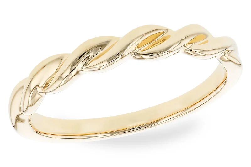 14K Yellow Gold Twist Band