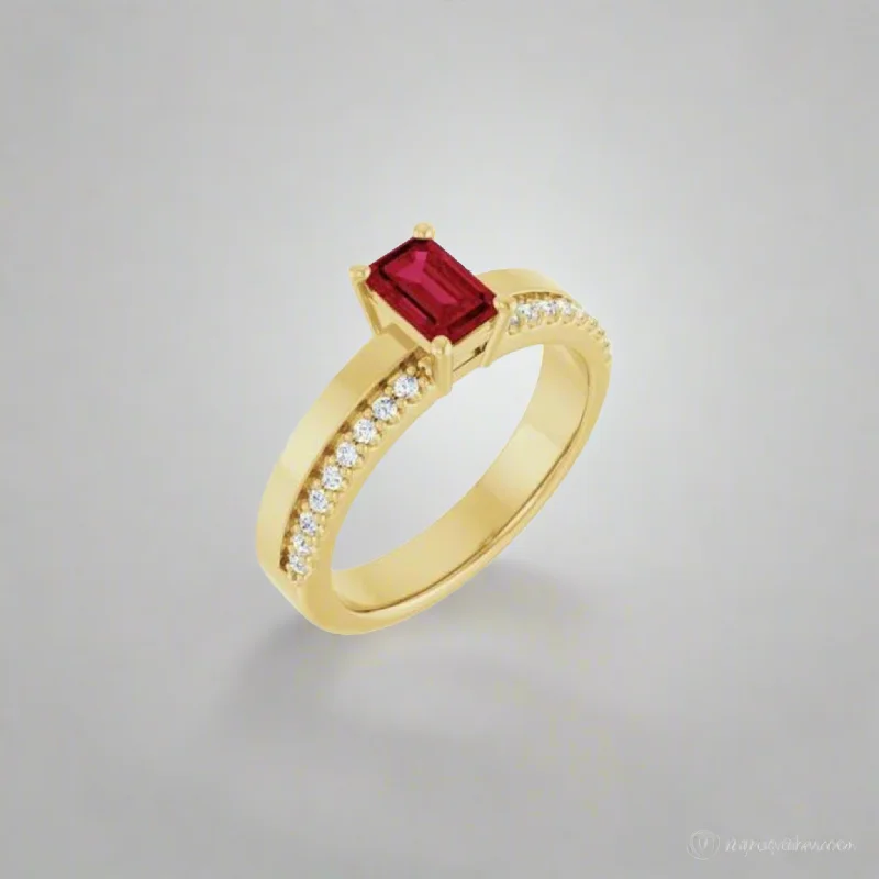 Elyse Ruby Ring