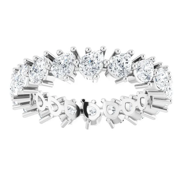 3.78 ct. Pear Diamond Eternity Band