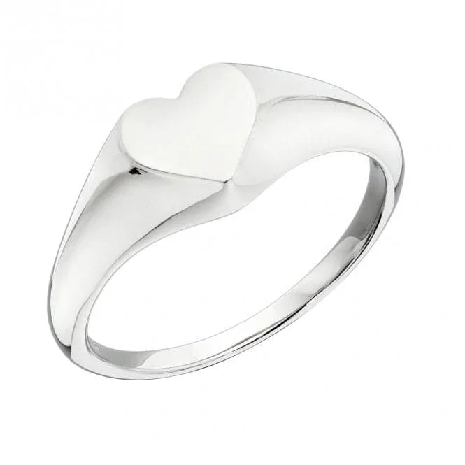 Fiorelli Silver Ring Heart Signet R3797