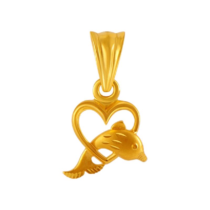 14KT (585) Yellow Gold Pendant For Women