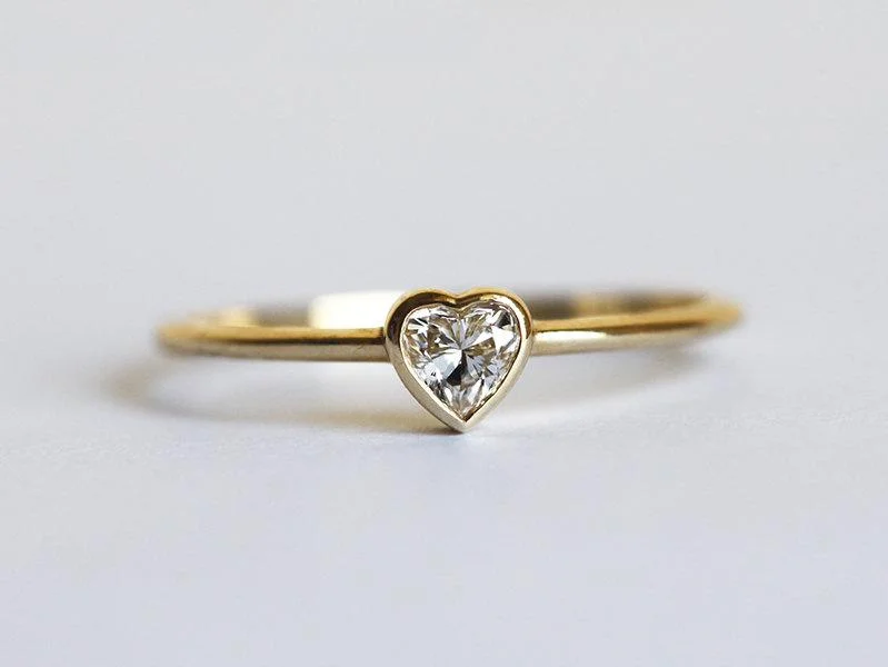 Alessia Heart Diamond Ring