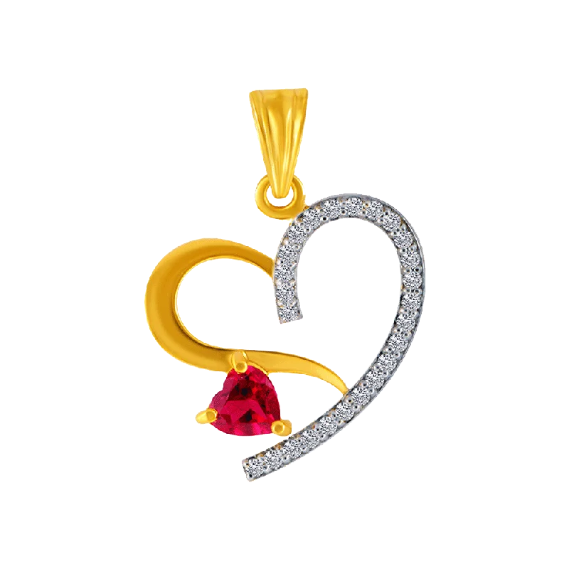 14KT (585) Yellow Gold Pendant For Women