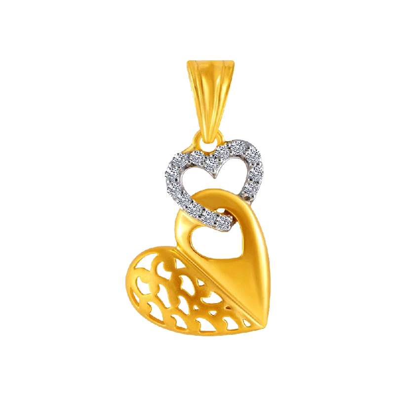 14KT (585) Yellow Gold Pendant For Women