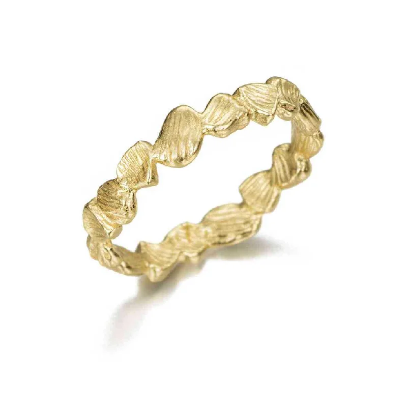 18K Yellow Gold Vermeil Nugget Ring