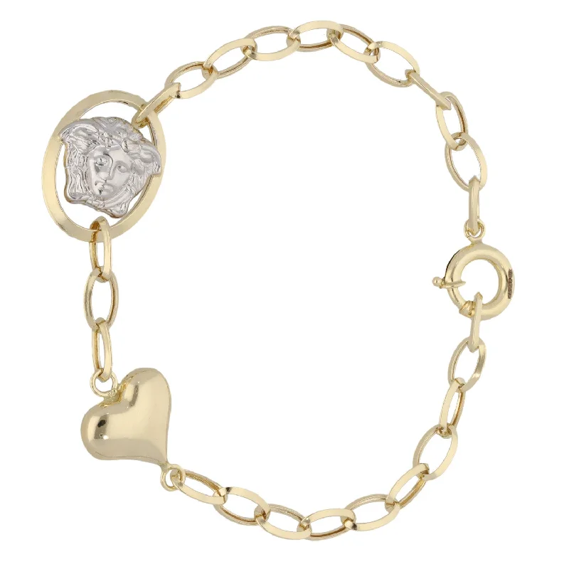 New 14ct Gold Fancy Bracelet