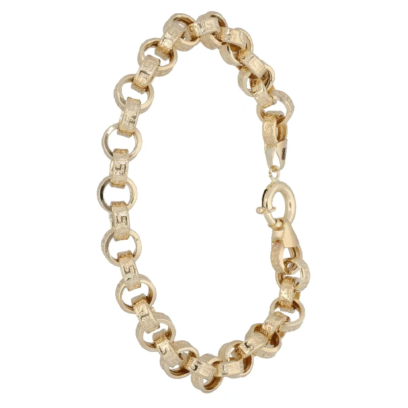 New 14ct Gold Belcher Bracelet