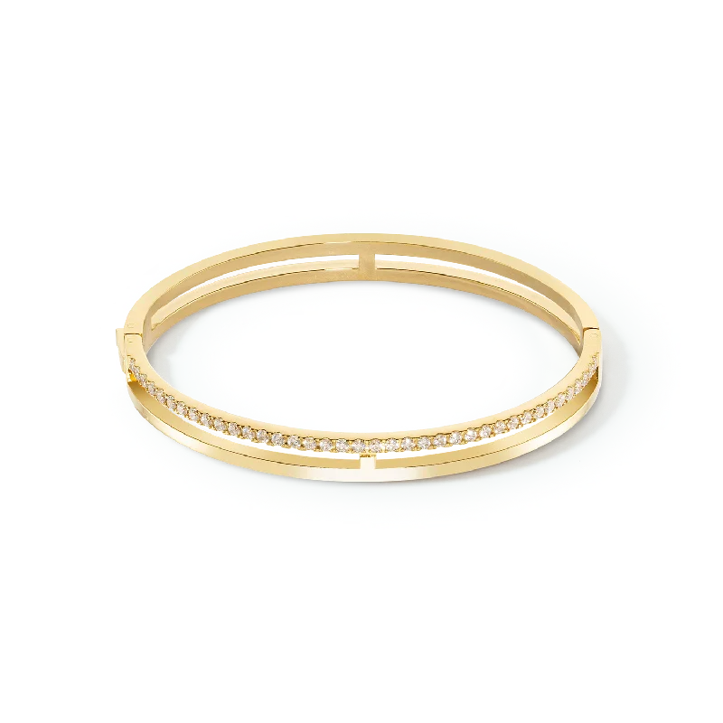 Eternal Unity Bangle gold-crystal