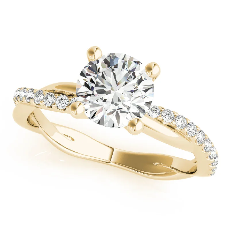 Rosa Diamond Engagement Ring Setting