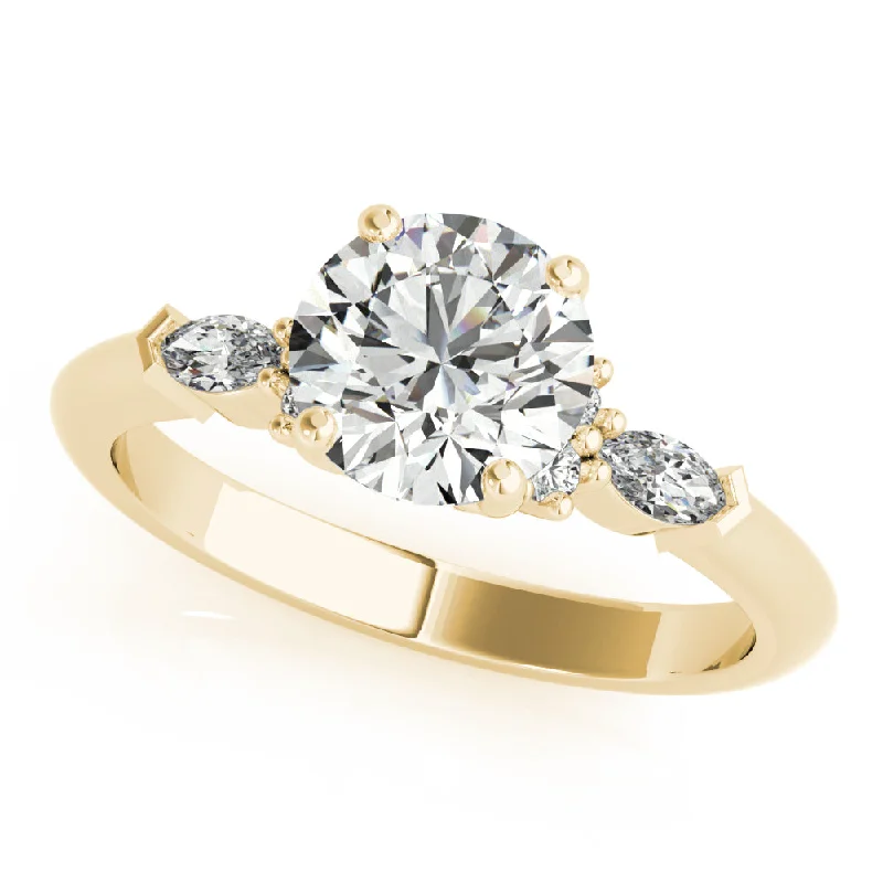 Willow Round Diamond Engagement Ring Setting