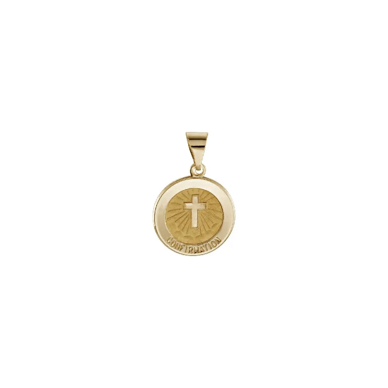 Confirmation Hollow Medal (14K)