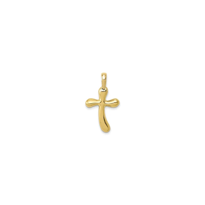 Freeform Cross Pendant (14K)