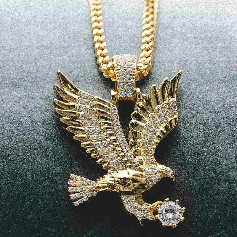 GLD Eagle Pendant