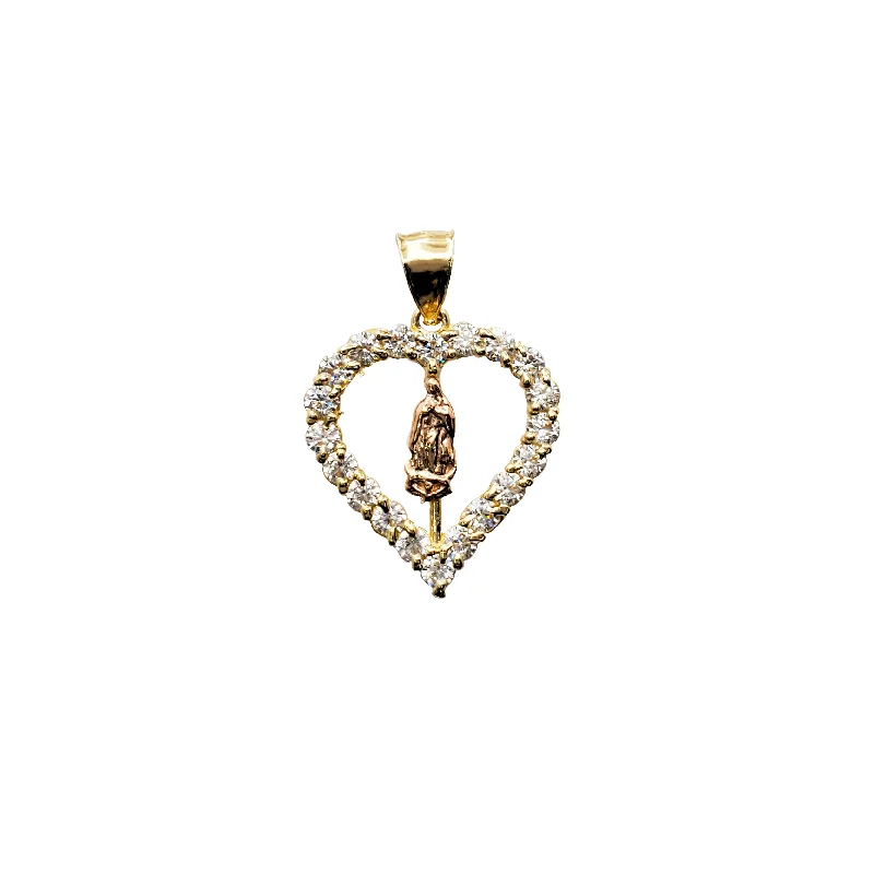 Heart Guadalupe Pendant