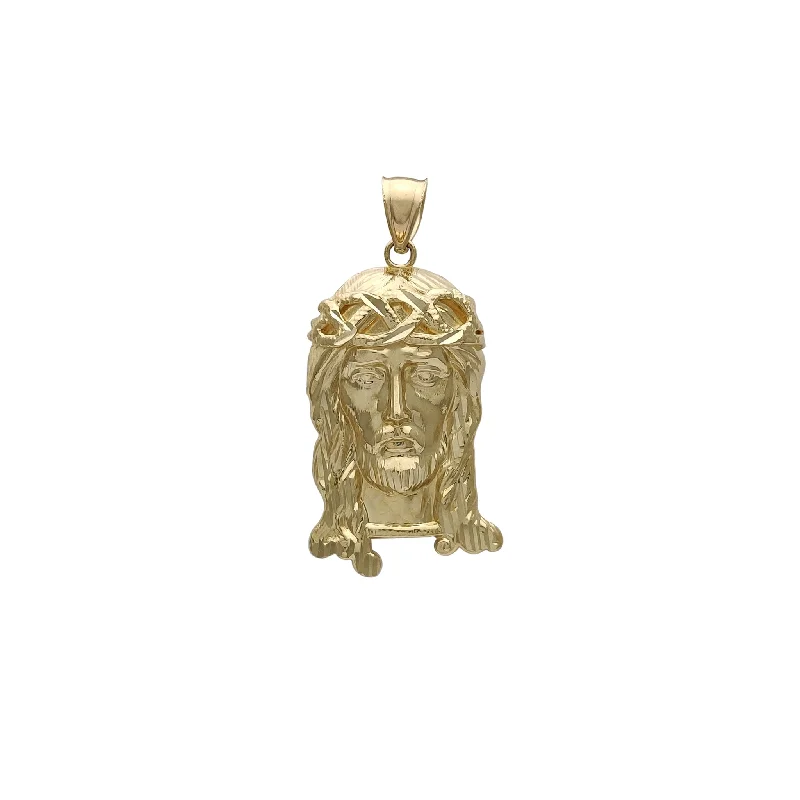 Jesus Head Pendant (14K)