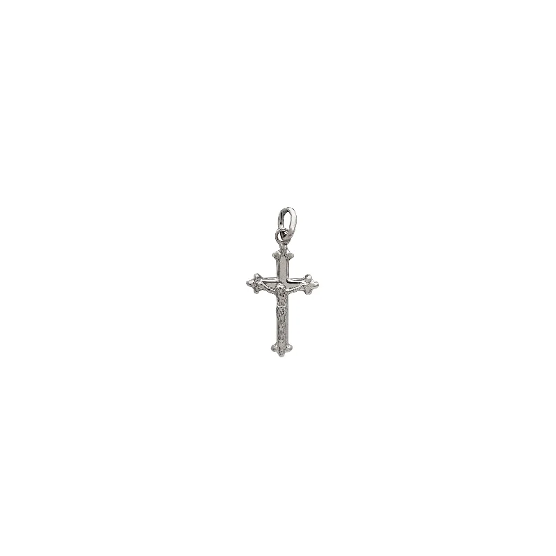 Mini Crucifix Pendant (Silver)