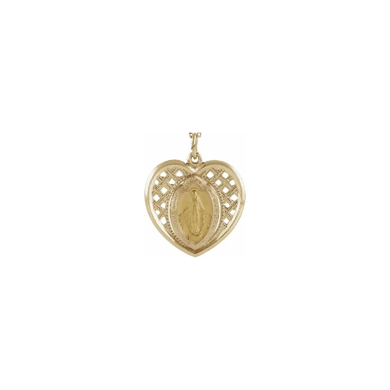 Miraculous Heart Pendant (14K)