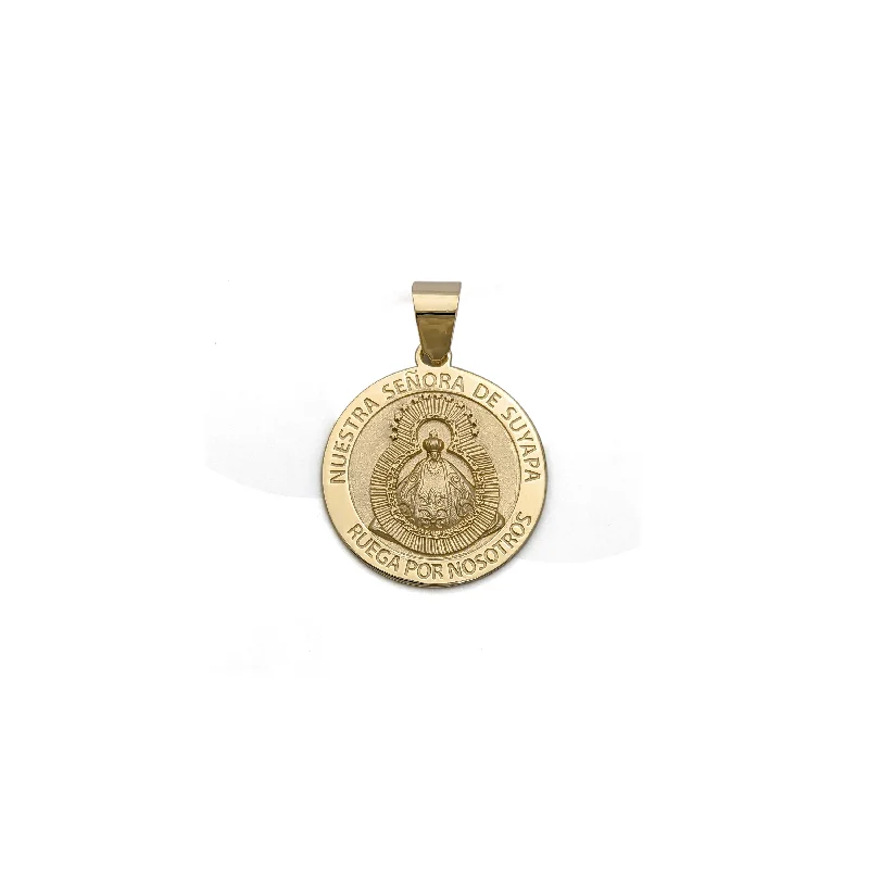 Nuestra Senora de Suyapa Medal Pendant (14K)