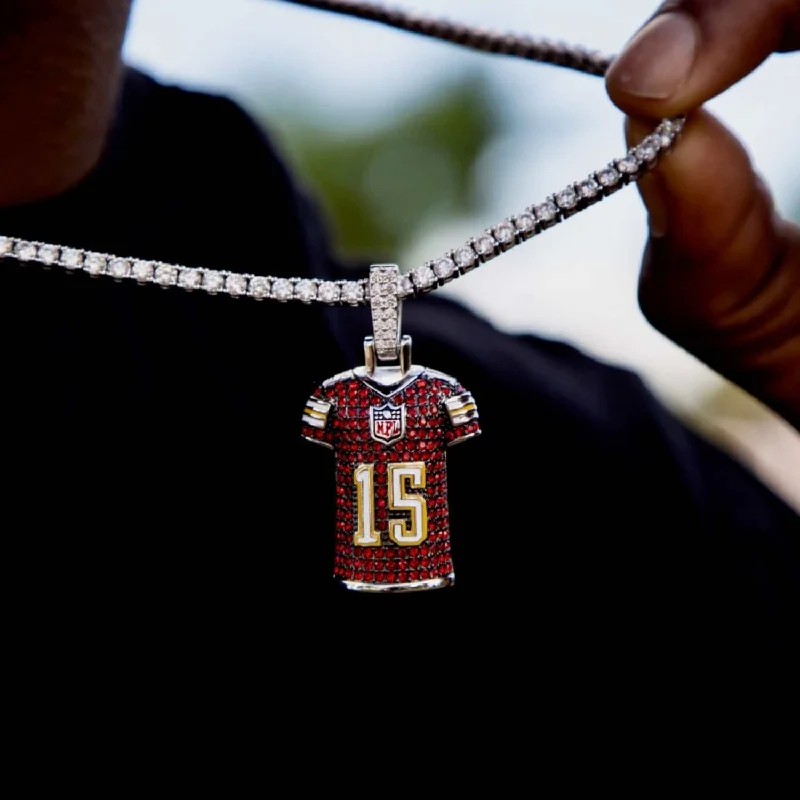 Kansas City Chiefs Patrick Mahomes Jersey Pendant