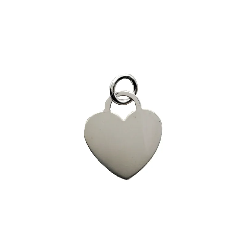 Plain Heart Pendant (Silver)