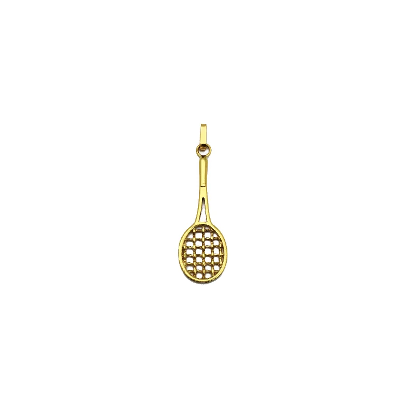 Racquet Pendant (18K)