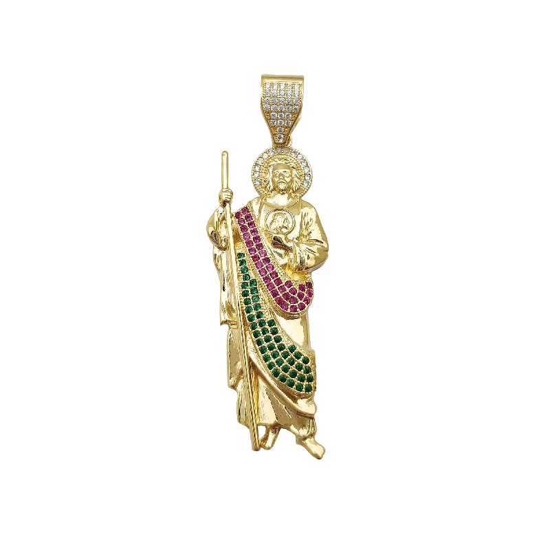 Saint Jude Pendant (14K)