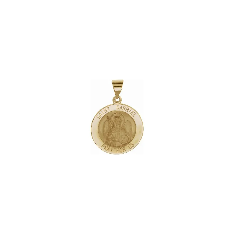 St. Gabriel Hollow Medal (14K)