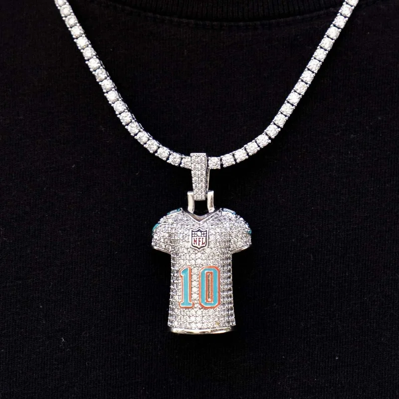 Miami Dolphins Tyreek Hill Jersey Pendant